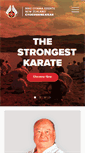 Mobile Screenshot of kyokushinkarate.co.nz